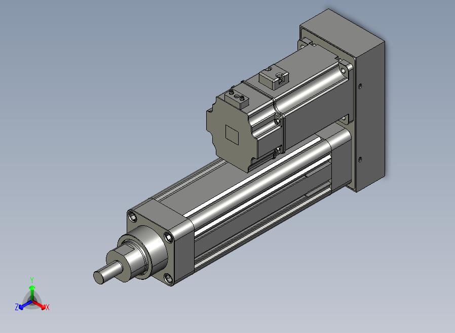 MTE63-100-P10-P-M750W-I-S3 MTE63电动缸 最大负载300kg 最大推力2560N 750W电机间接安装