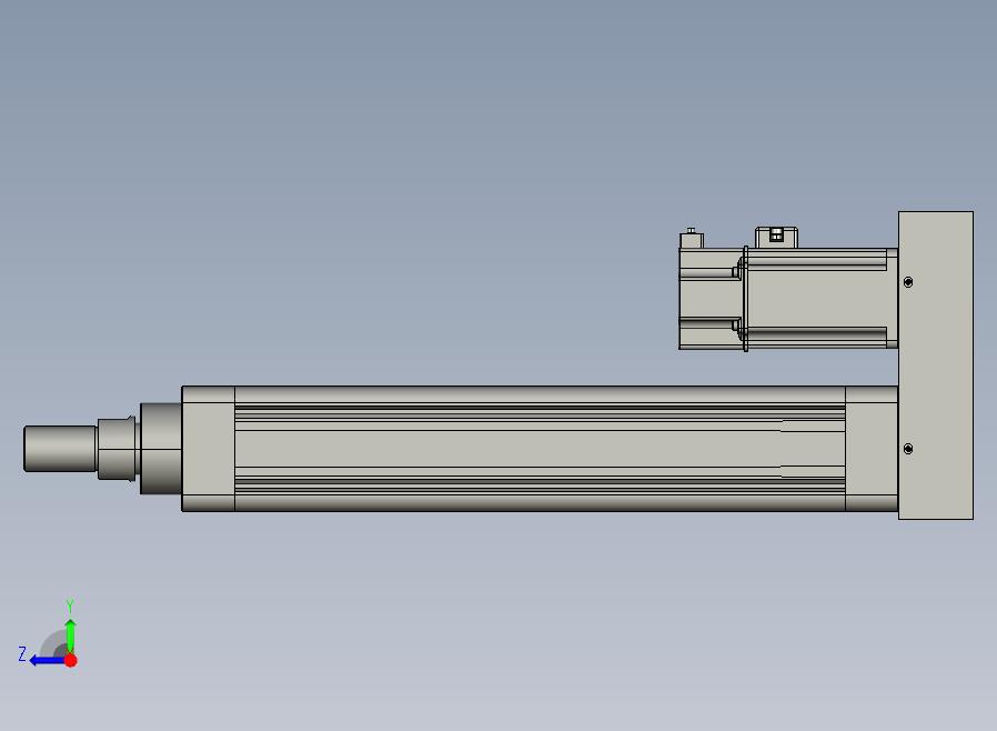 MTE63-250-P-M400W-A-S3 MTE63电动缸 最大负载300kg 400W电机间接安装