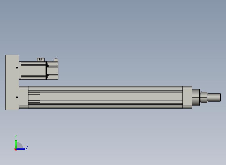 MTE63-400-P-M400W-A-S3 MTE63电动缸 最大负载300kg 400W电机间接安装