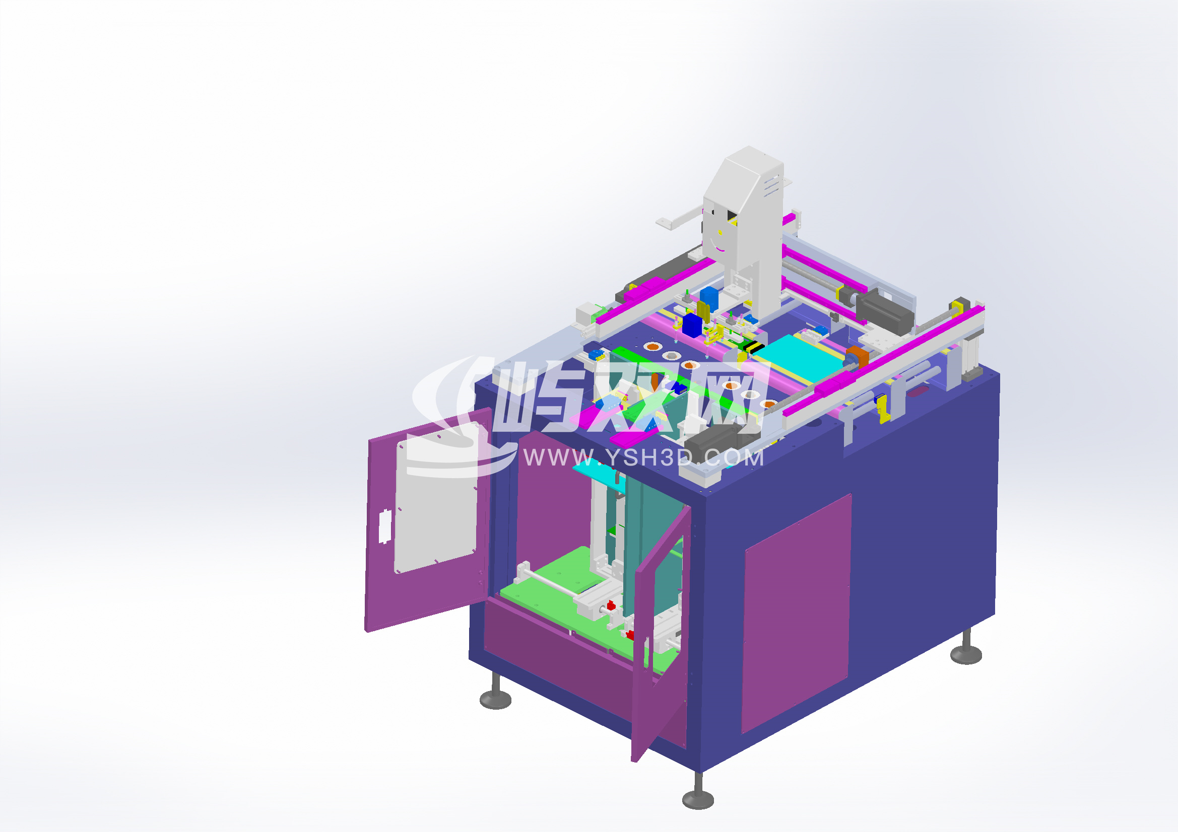 SMT贴片机插件机（SMT在线自动植PCB机器）