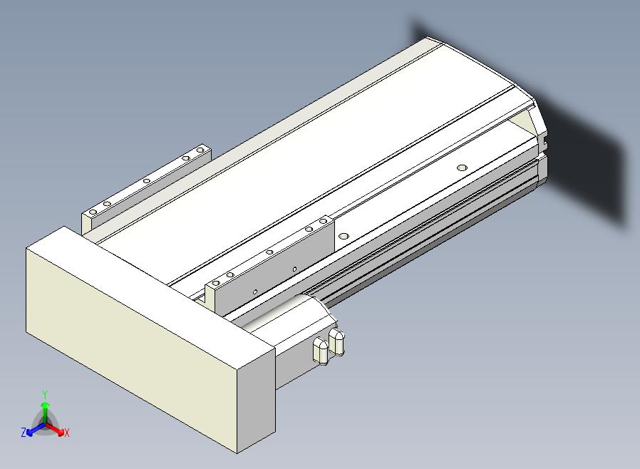 MTH17标准螺杆滑台[MTH17-L#-200-BL-P40-C3]