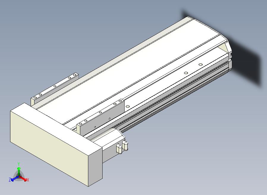 MTH17标准螺杆滑台[MTH17-L#-300-BL-P40-C3]