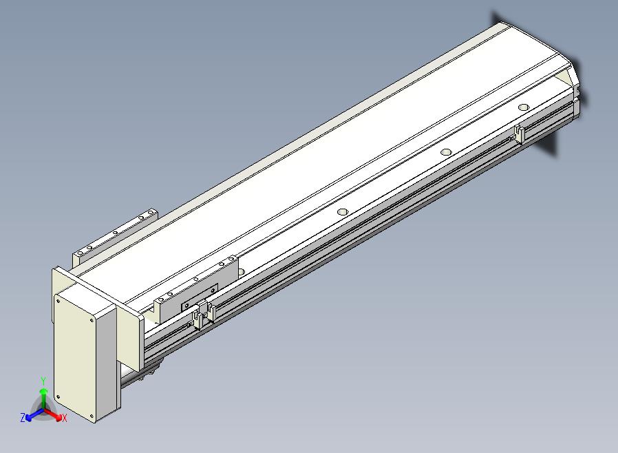 MTH17标准螺杆滑台[MTH17-L#-600-BM-P40-C3]