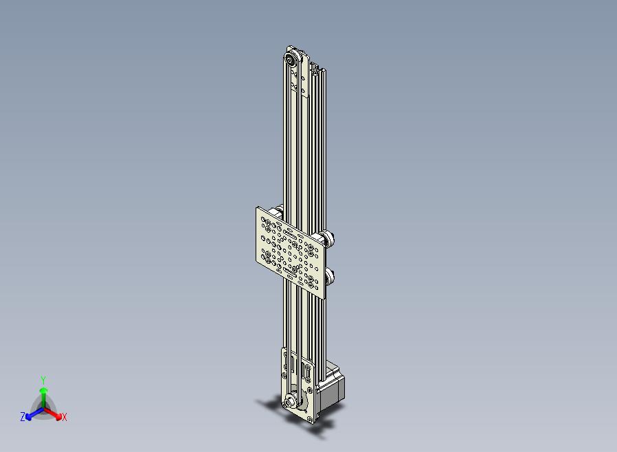 Nema23V型槽皮带驱动执行器500mm