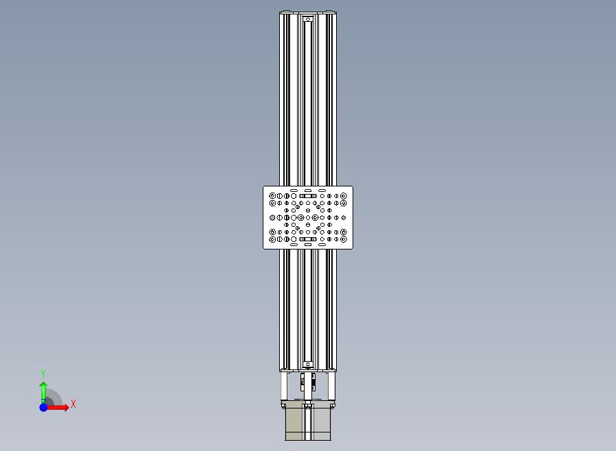 Nema23V型槽引线螺钉驱动执行器