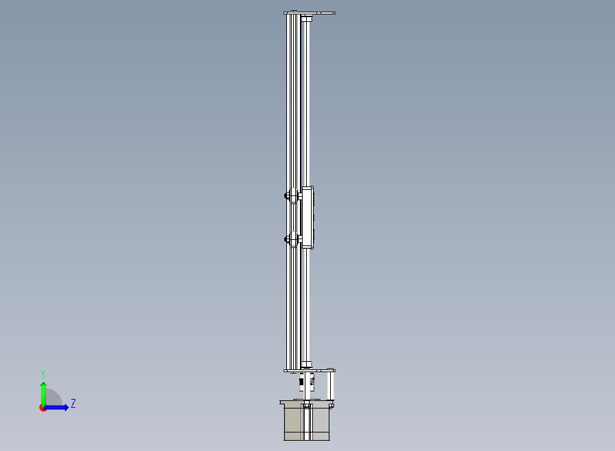 Nema23V型槽引线螺钉驱动执行器