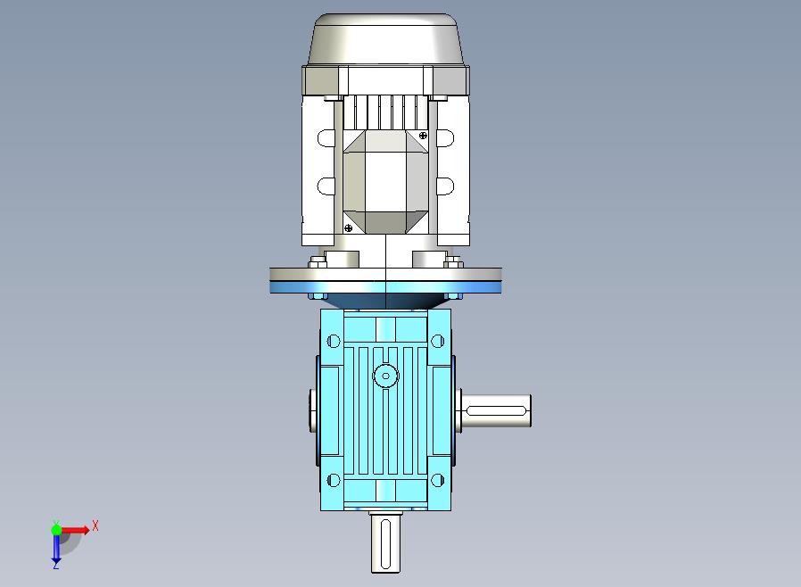 NMRV075蜗轮蜗杆减速机[RV75-E-80-0.55kW-DZ1]