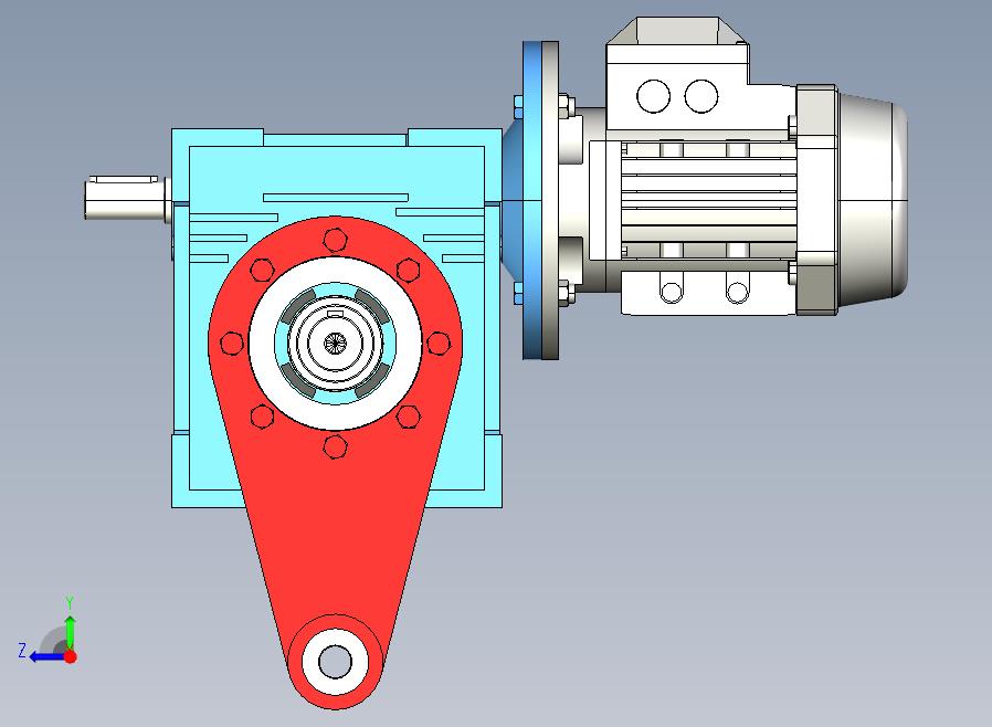 NMRV090蜗轮蜗杆减速机[RV90-E-100-0.75kW-A1-SZ]