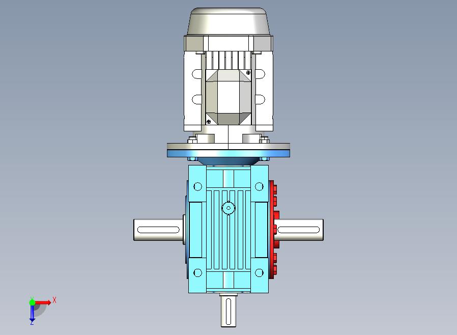 NMRV090蜗轮蜗杆减速机[RV90-E-100-0.75kW-A1-SZ]