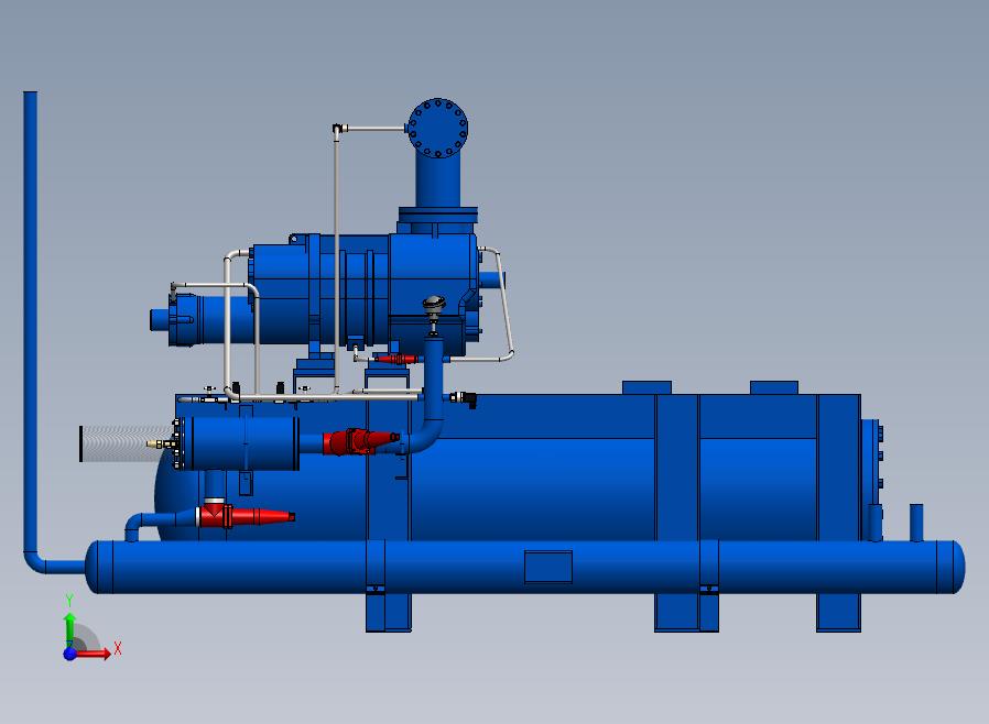 分离器分离设备3d-oil-separator-1832-模型格式为 sw