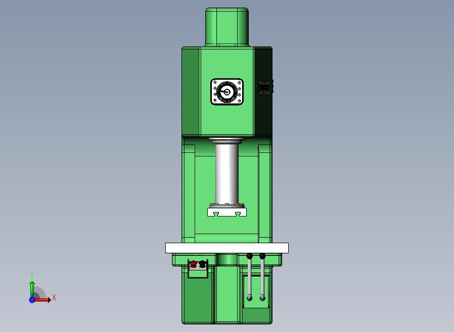 冲床型号 P6328punch-machine-model-p6328-模型格式为 sw stp