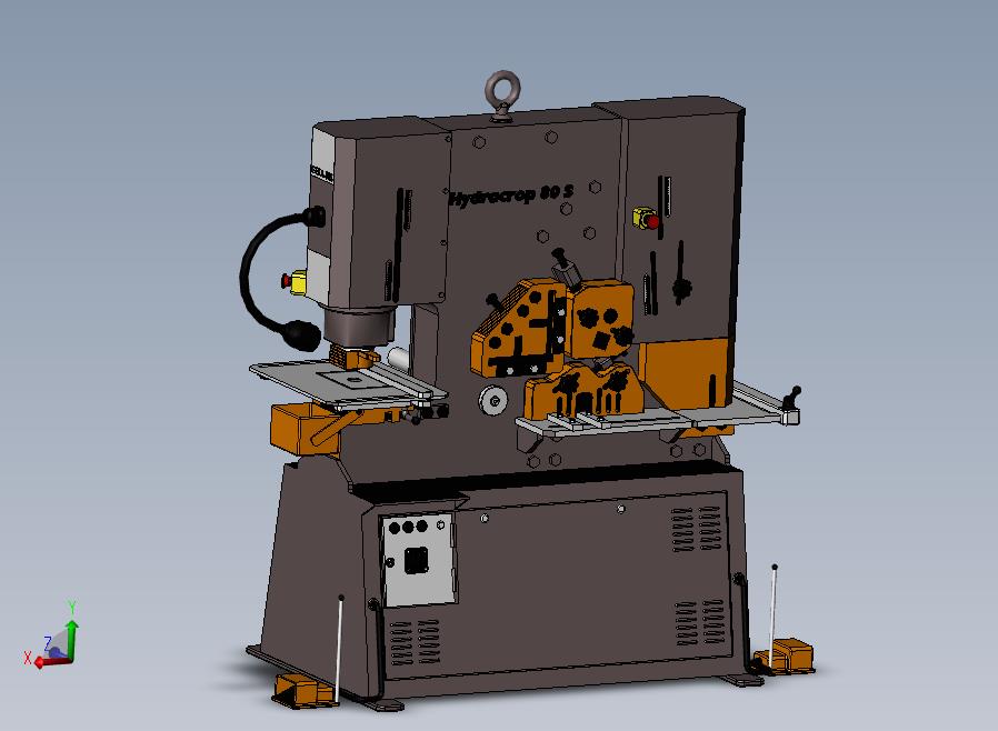 冲床GEKA P80Spunch-machine-geka-p80s-模型格式为 stp