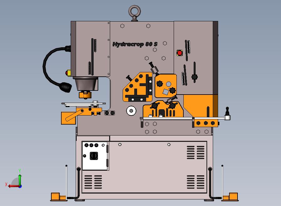 冲床GEKA P80Spunch-machine-geka-p80s-模型格式为 stp