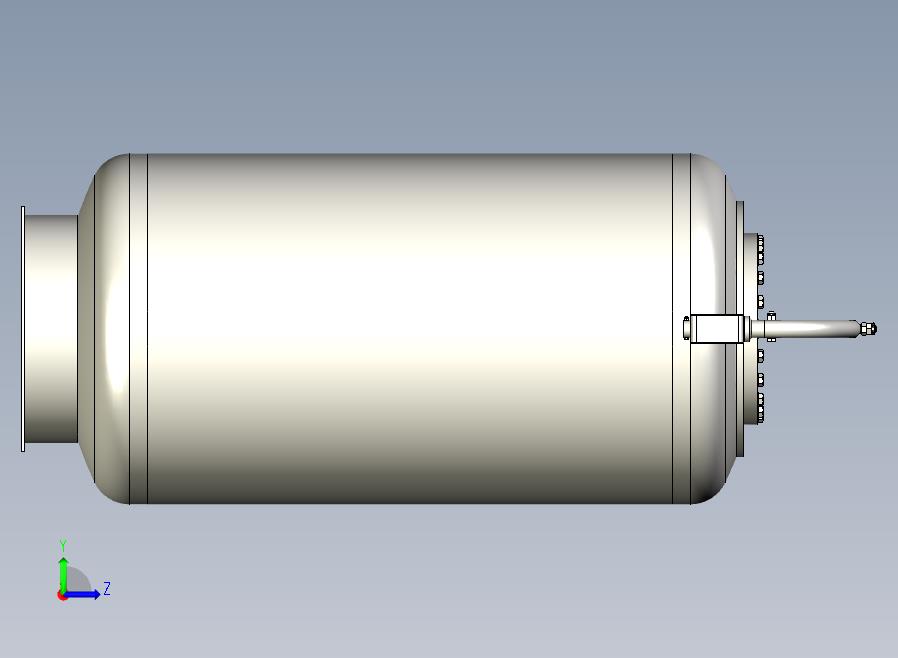 分离器分离设备separator-11831-模型格式为 stp