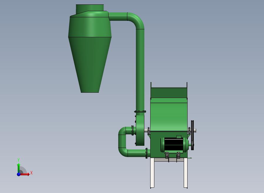 分离器分离设备hammer-mill-18832-模型格式为 sw