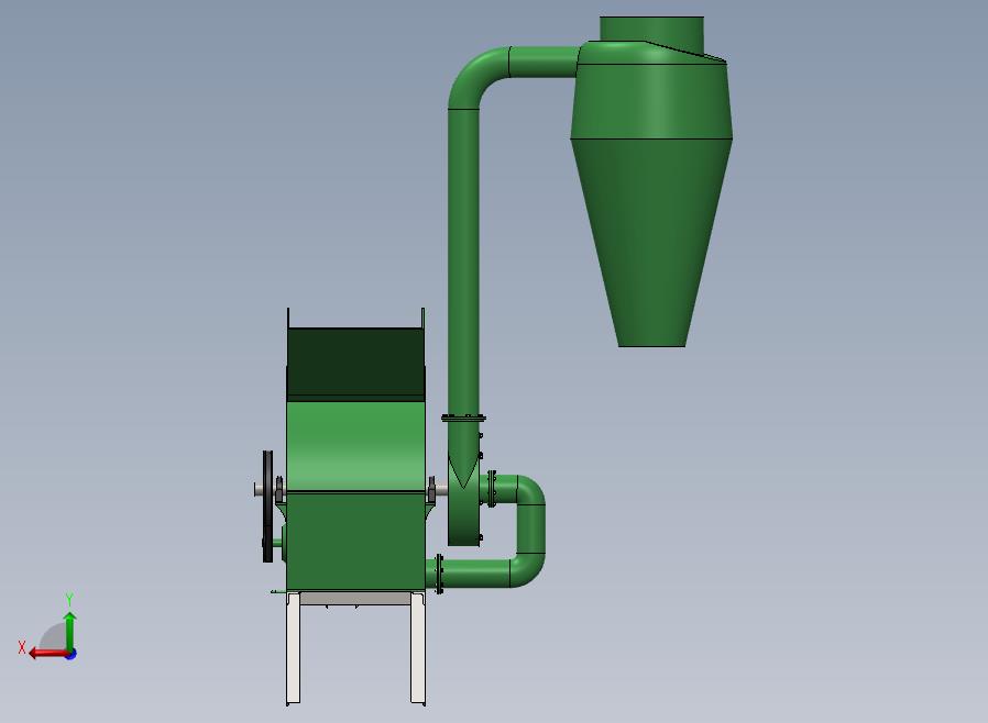 分离器分离设备hammer-mill-18832-模型格式为 sw