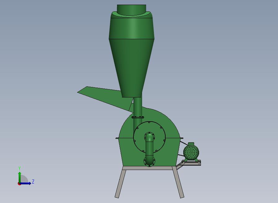 分离器分离设备hammer-mill-18832-模型格式为 sw