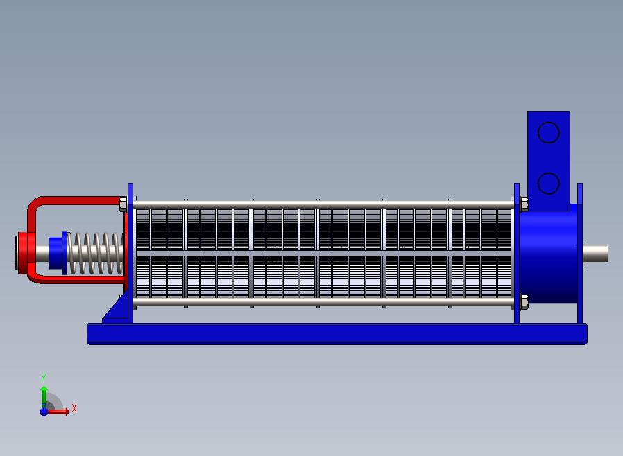 分离器分离设备dewatering-machine-4831-模型格式为 sw