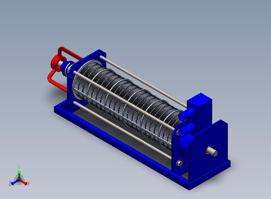 分离器分离设备dewatering-machine-4831-模型格式为 sw