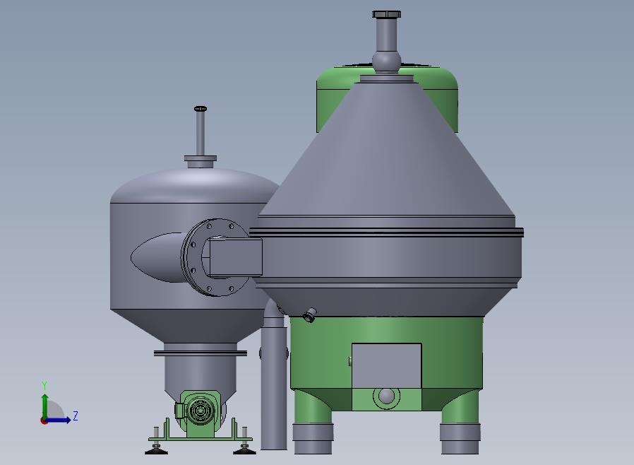 分离器分离设备separator-2832-模型格式为 sw