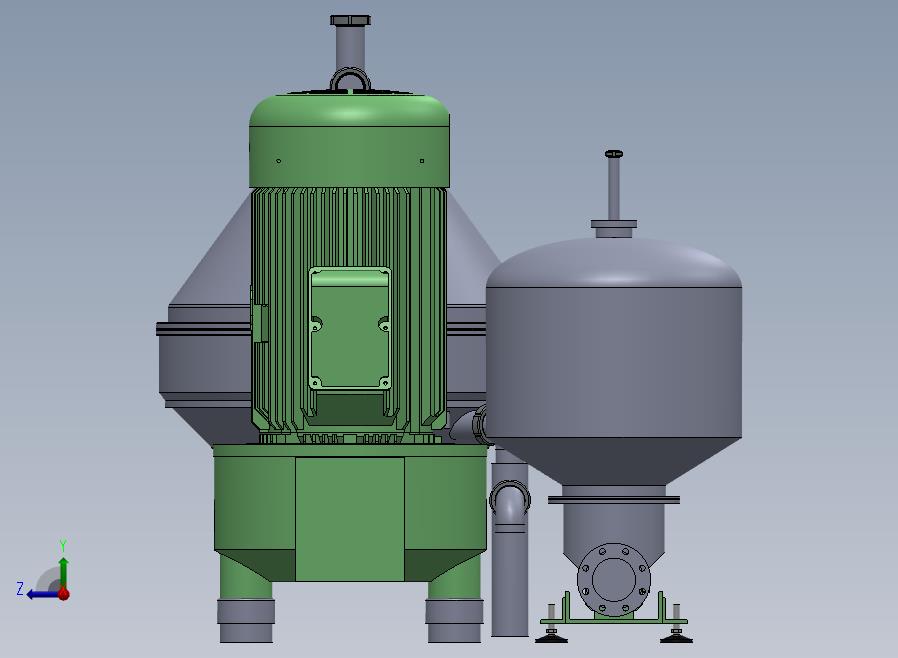 分离器分离设备separator-2832-模型格式为 sw