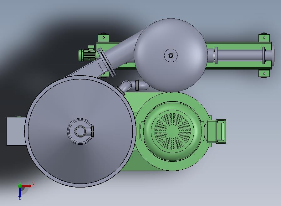 分离器分离设备separator-2832-模型格式为 sw