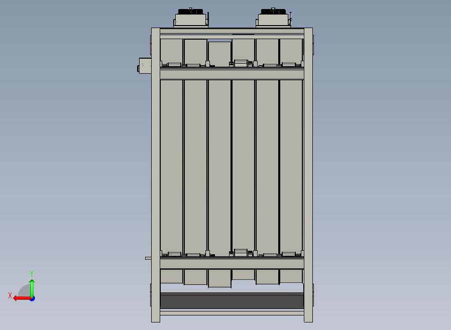 分离器分离设备6-paddle-ballistic-separator-模型格式为 stp