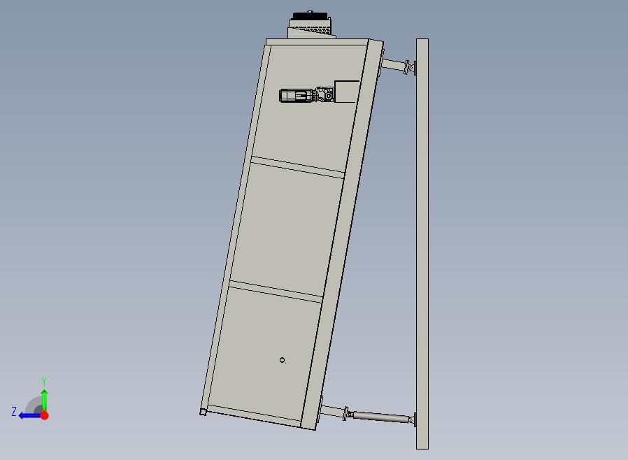 分离器分离设备6-paddle-ballistic-separator-模型格式为 stp