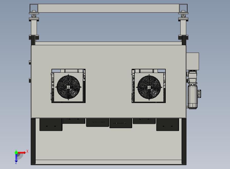 分离器分离设备6-paddle-ballistic-separator-模型格式为 stp