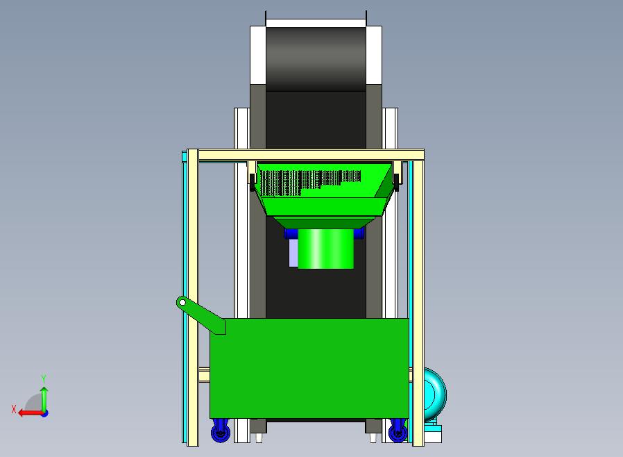 分离器分离设备separator-foundry-模型格式为 x-t stl