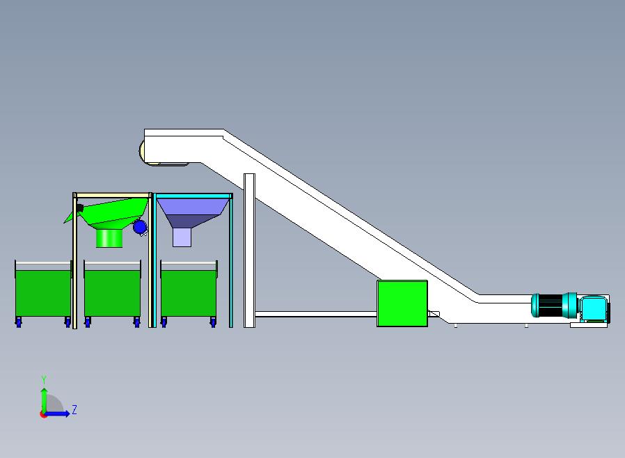 分离器分离设备separator-foundry-模型格式为 x-t stl