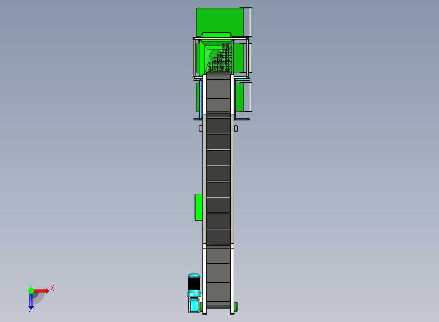 分离器分离设备separator-foundry-模型格式为 x-t stl