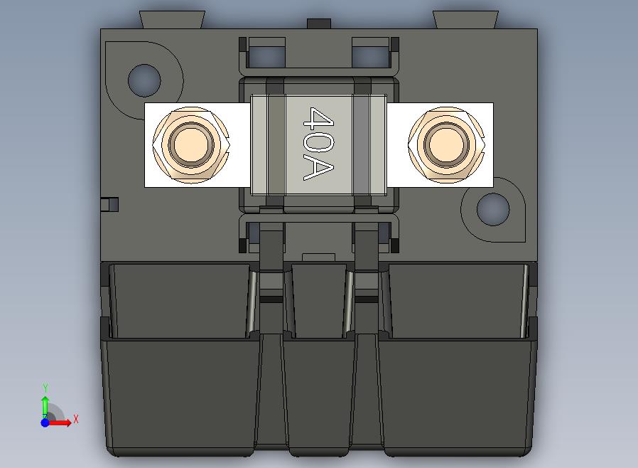 接线端子fuseholder-midi-with-40a-fuse-1 2 STP