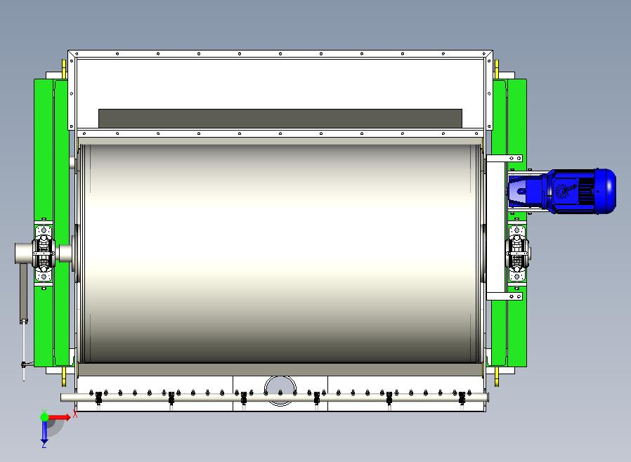 分离器分离设备wet-magnetic-separator-1832-模型格式为 stp