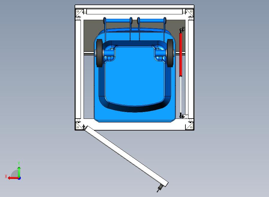 box-for-garbage-cans-1832-模型格式为 stp igs