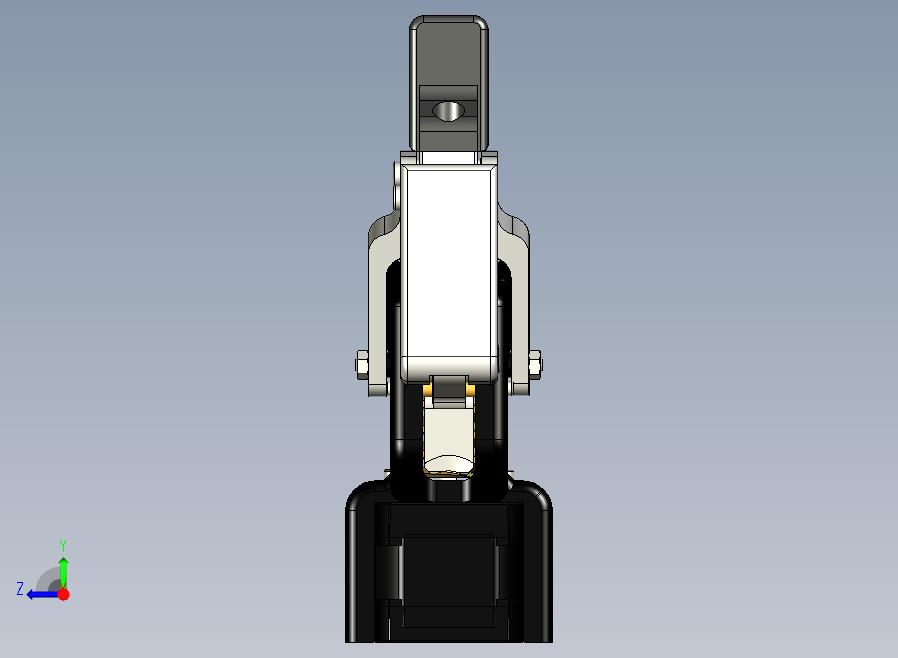 NEMA+17电机蜗轮传动双爪夹爪3D图纸+STP格式