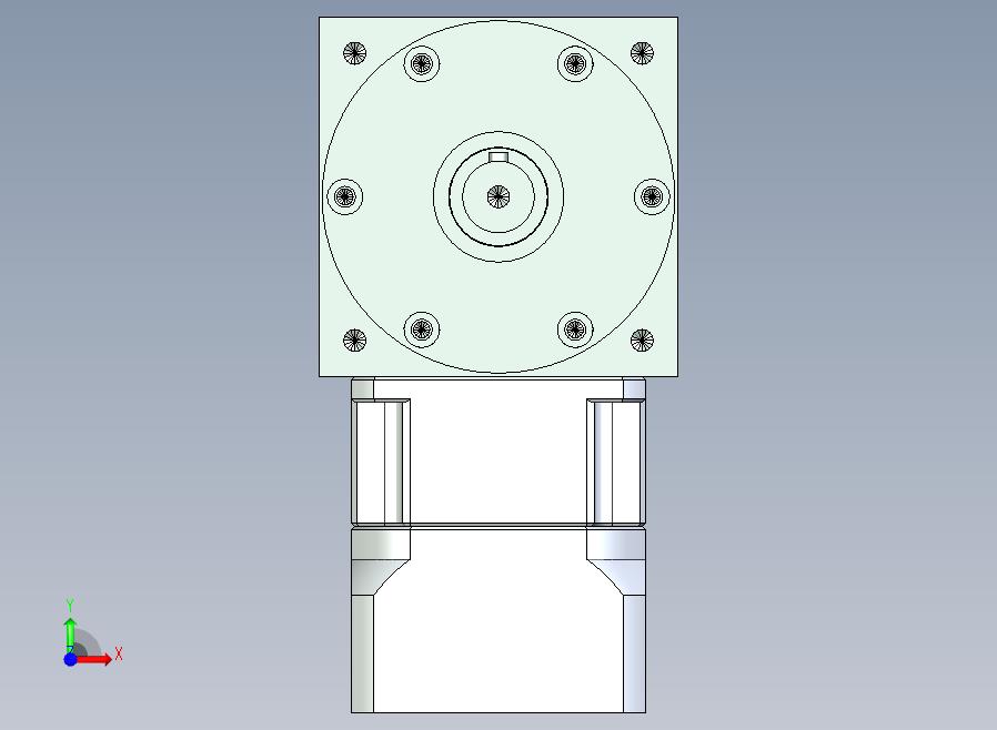 PW110单轴 PGH90-L1 19-70-90-M6 PW110转向器 单轴输出 带90 斜齿 行星减速机