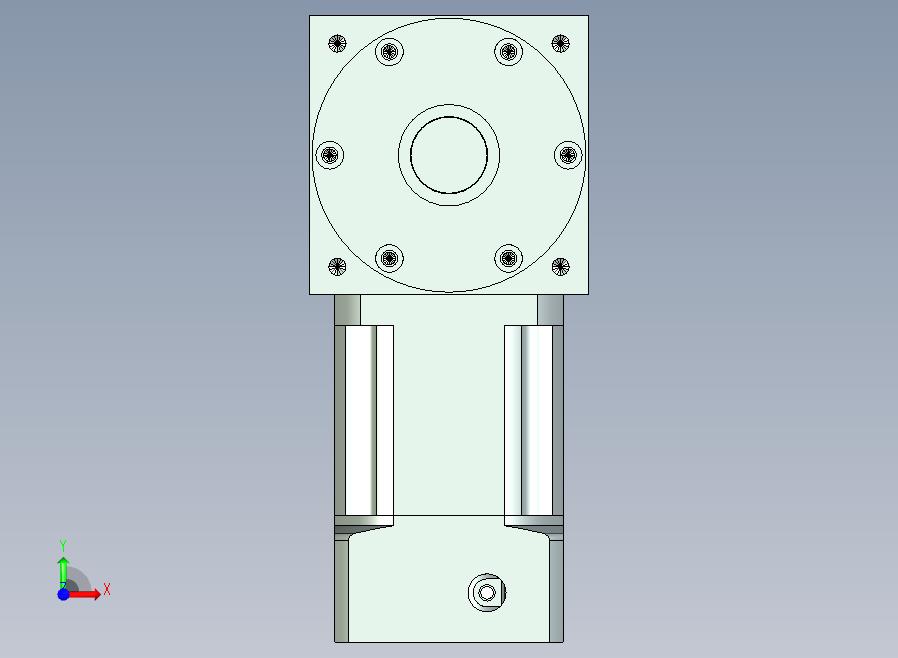 PW110单轴 PLX90-L2 19-70-90-M6 PW110转向器 单轴输出 带90 直齿 行星减速机