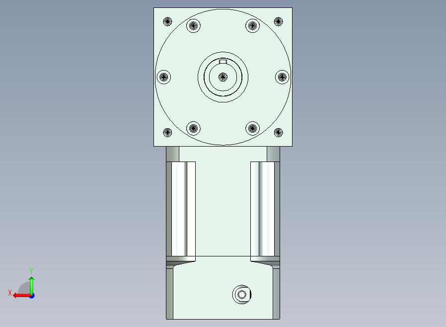 PW110单轴 PLX90-L2 19-70-90-M6 PW110转向器 单轴输出 带90 直齿 行星减速机