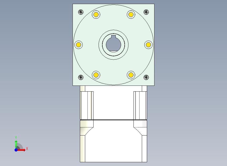 PW110双孔 PGH90-L1 19-70-90-M6 PW110转向器 双孔输出 带90 斜齿行星减速机