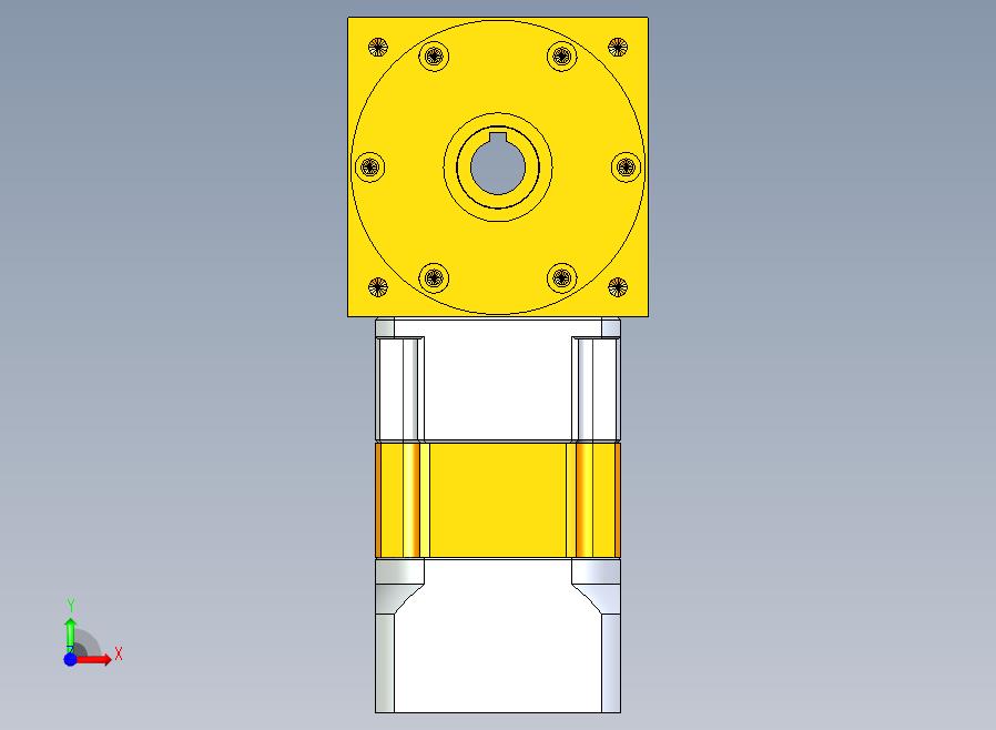 PW110双孔 PGH90-L2 19-70-90-M6 PW110转向器 双孔输出 带90 斜齿行星减速机