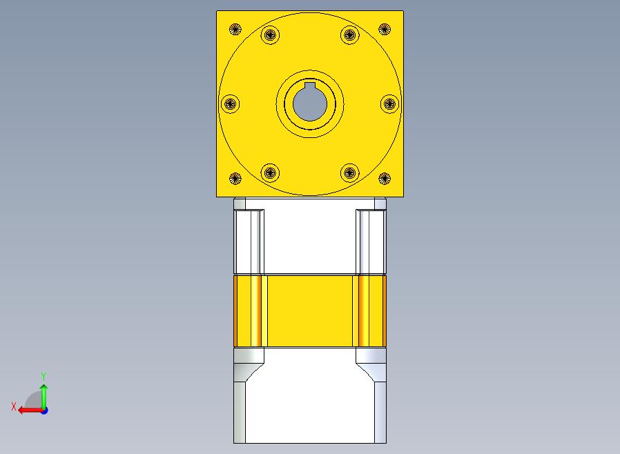 PW110双孔 PGH90-L2 19-70-90-M6 PW110转向器 双孔输出 带90 斜齿行星减速机