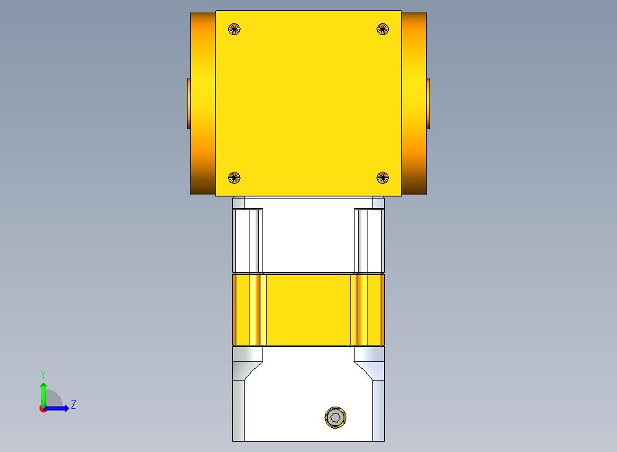 PW110双孔 PGH90-L2 19-70-90-M6 PW110转向器 双孔输出 带90 斜齿行星减速机