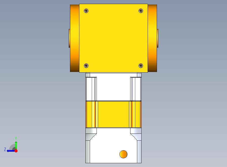 PW110双孔 PGH90-L2 19-70-90-M6 PW110转向器 双孔输出 带90 斜齿行星减速机