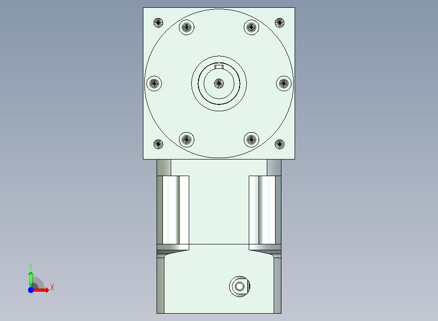 PW110双轴 PLX90-L1 19-70-90-M6 PW110转向器 双轴输出 带90 直齿 行星减速机