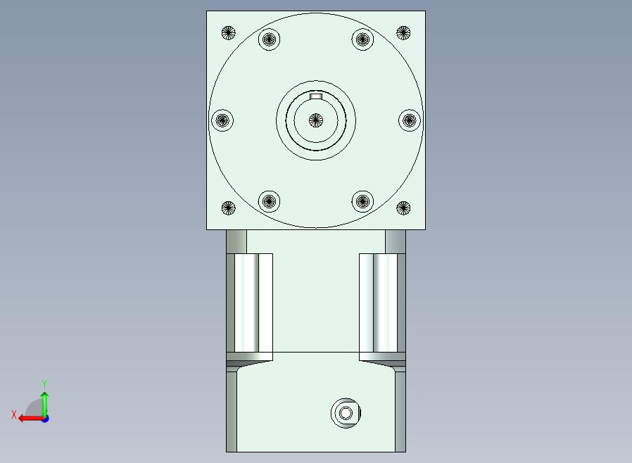 PW110双轴 PLX90-L1 19-70-90-M6 PW110转向器 双轴输出 带90 直齿 行星减速机