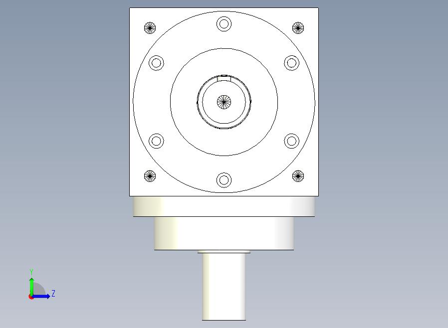 PW140-1 (单轴输入双轴输出）转向器PW140-1 (单轴输入双轴输出）