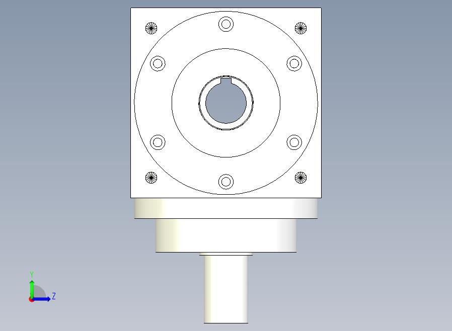 PW140-1(单轴输入双孔输出）换向器PW140-1(单轴输入双孔输出）