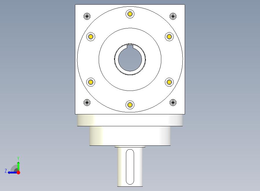 PW140-1(单轴输入双孔输出）换向器PW140-1(单轴输入双孔输出）