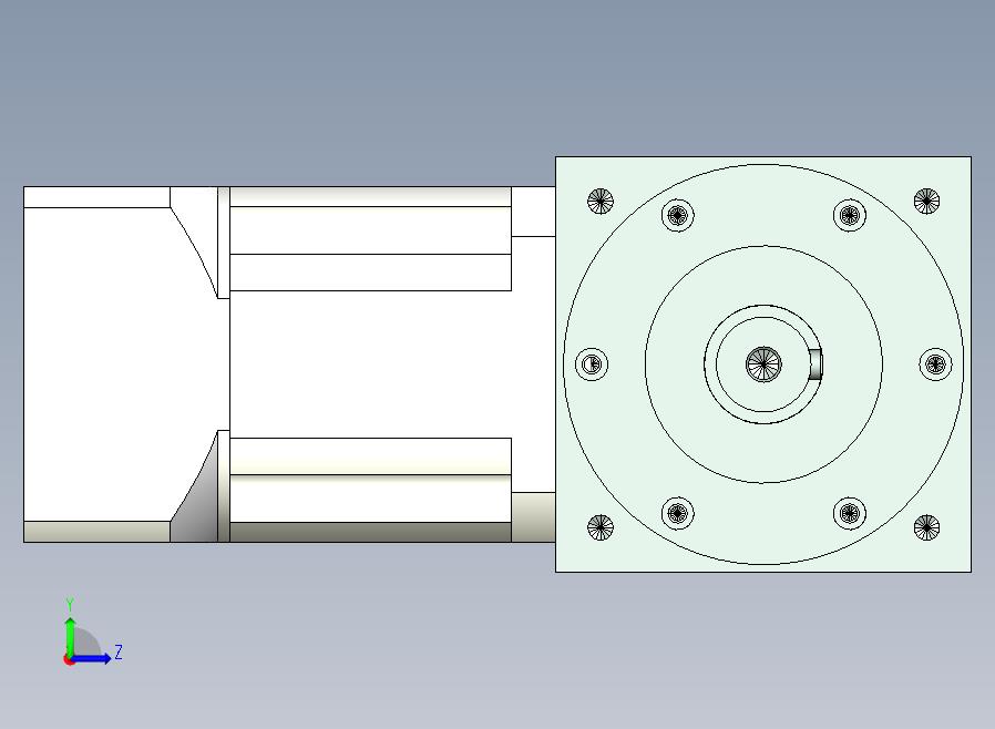 PW140单轴 PLX120-L2 22-110-145-M8转向器PW140 单轴输出 带120直齿减速机